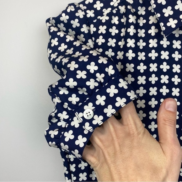 PINK Tartan • silk Clover Shirt Dress - Picture 6 of 13
